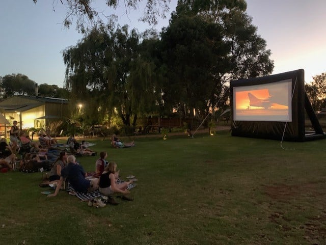 Outdoor Movies at Lentedal Estate